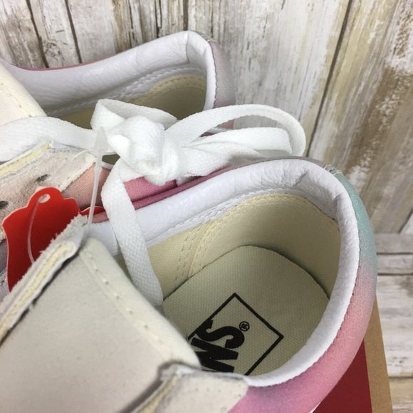 🍭Vans Old Skool Aura Shift Multi True White WMNS - Picture 4 of 12